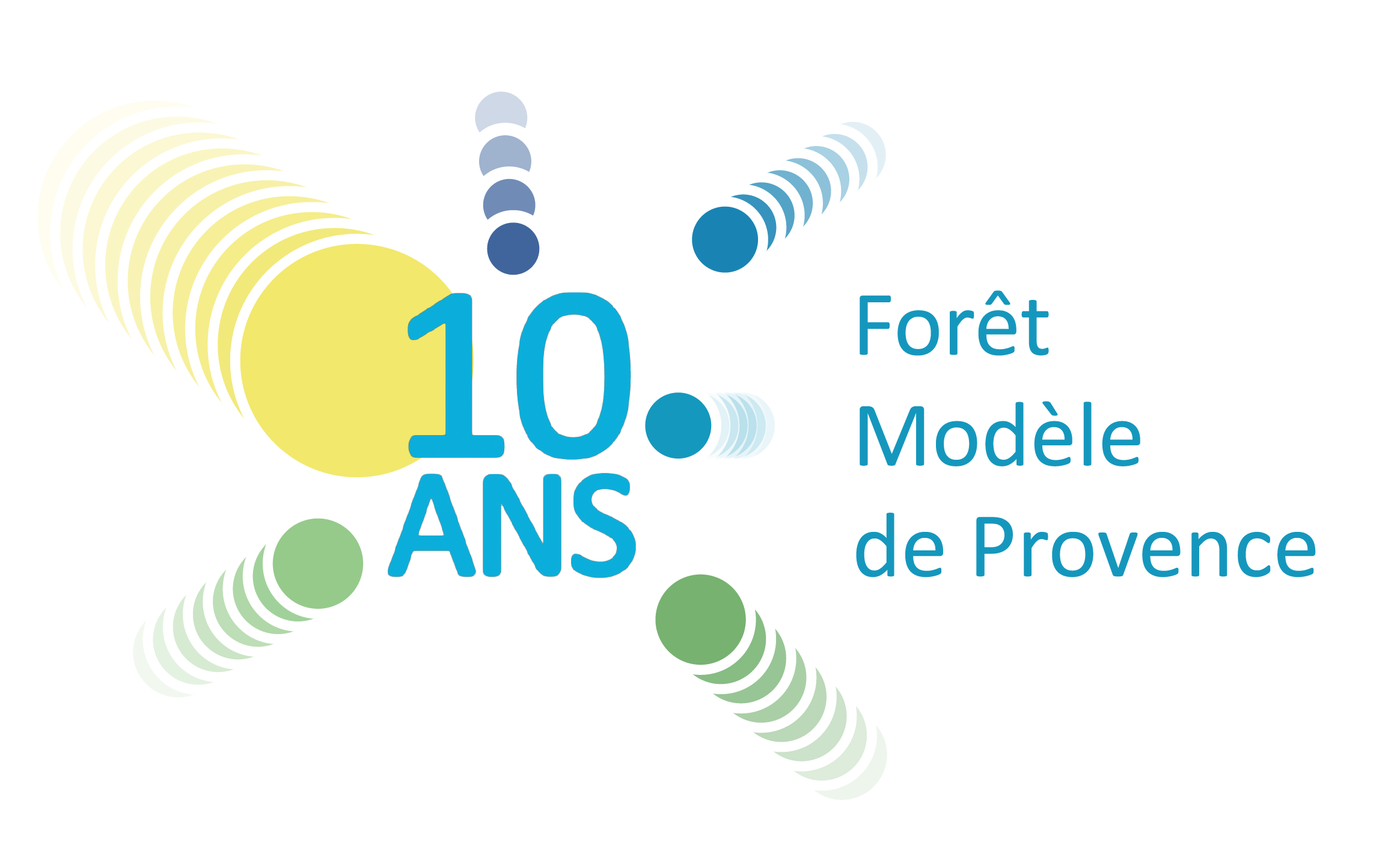 Logo – Forêt Modèle de Provence – 10ANS FMP5